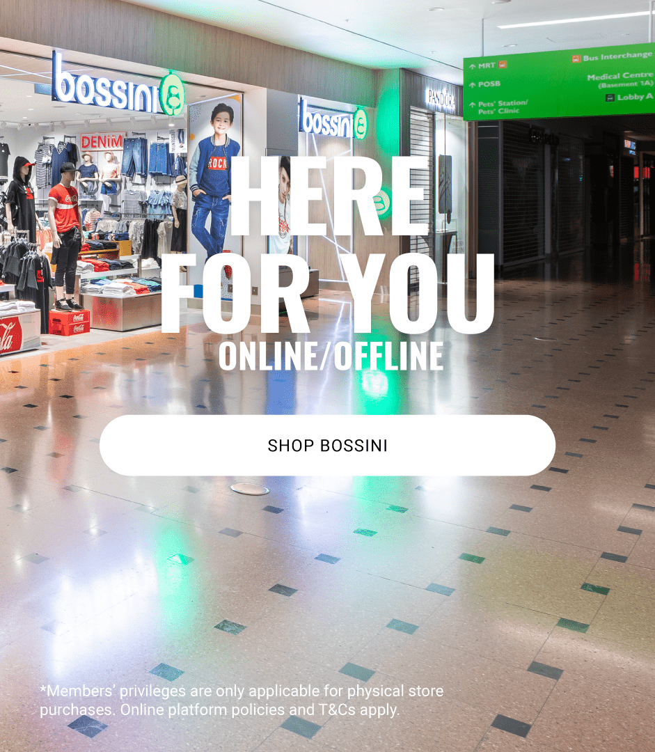 Bossini Bossini Singapore Shop quality everyday wear clothes for